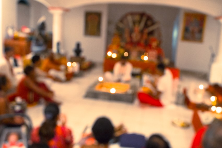 temple hindou, le moule, guadeloupe, diwali