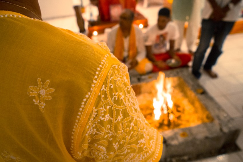 temple hindou, le moule, guadeloupe, diwali