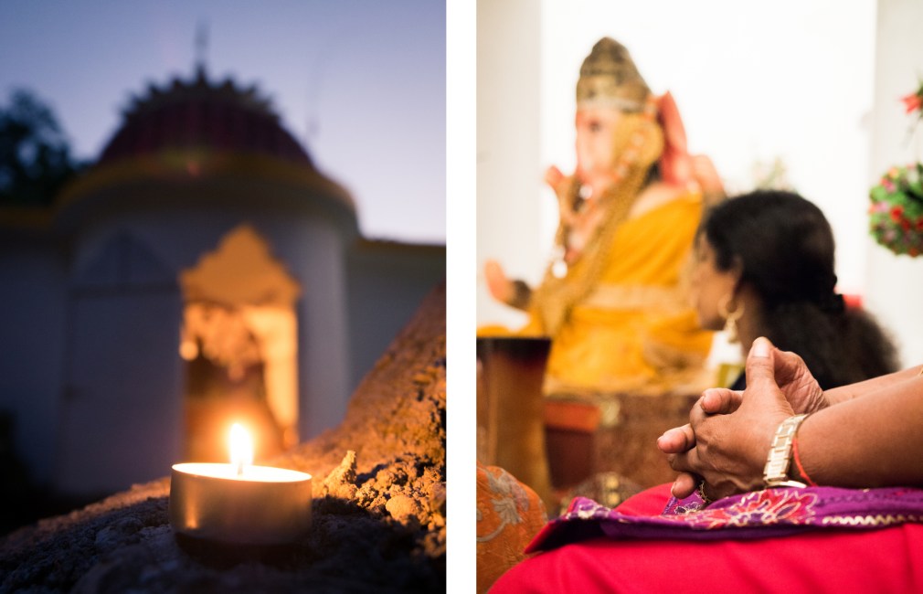 temple hindou, le moule, guadeloupe, diwali