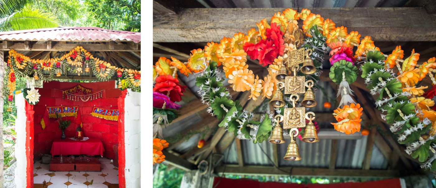 temple hindou, le moule, guadeloupe, diwali