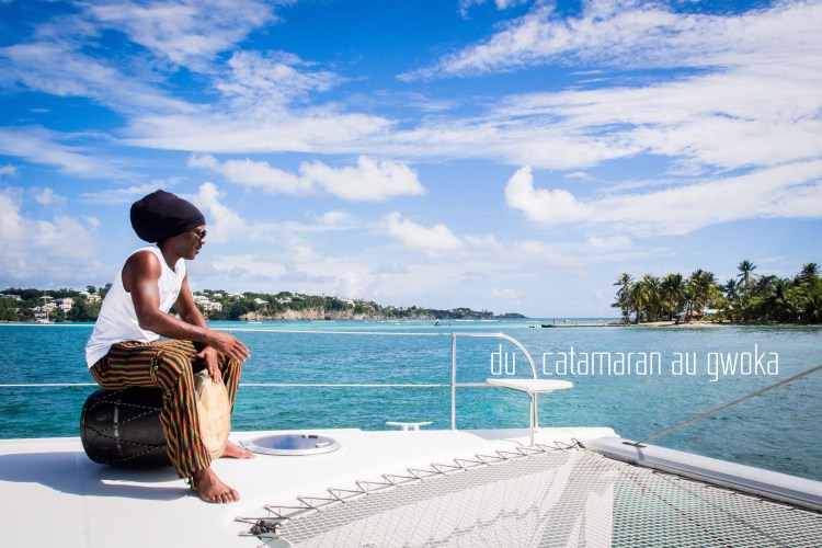guadeloupe, gwoka, ka, catamaran, ilet gosier, creole trip, voiles caraibes
