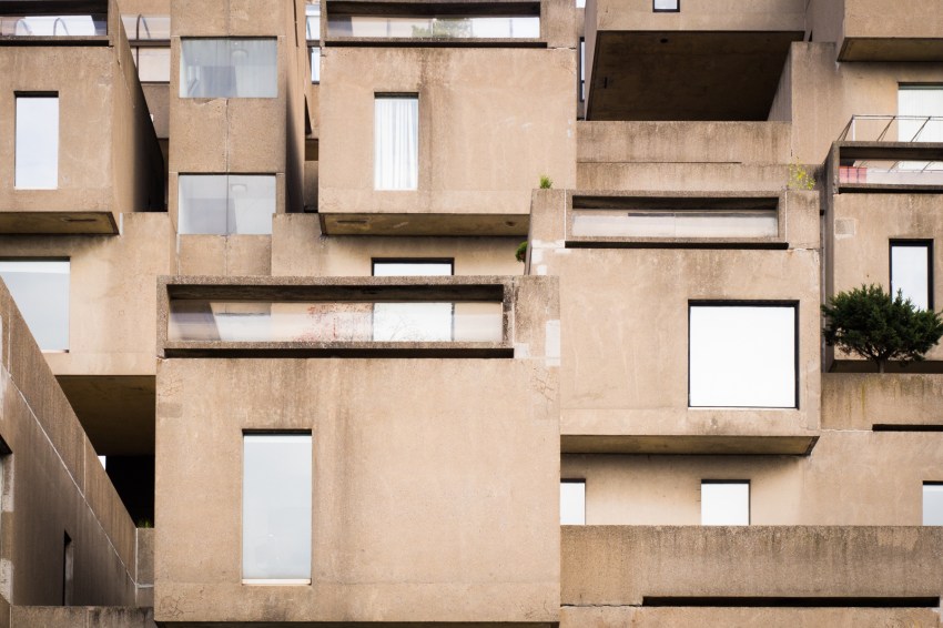 montréal, canada, architecture, point de vue