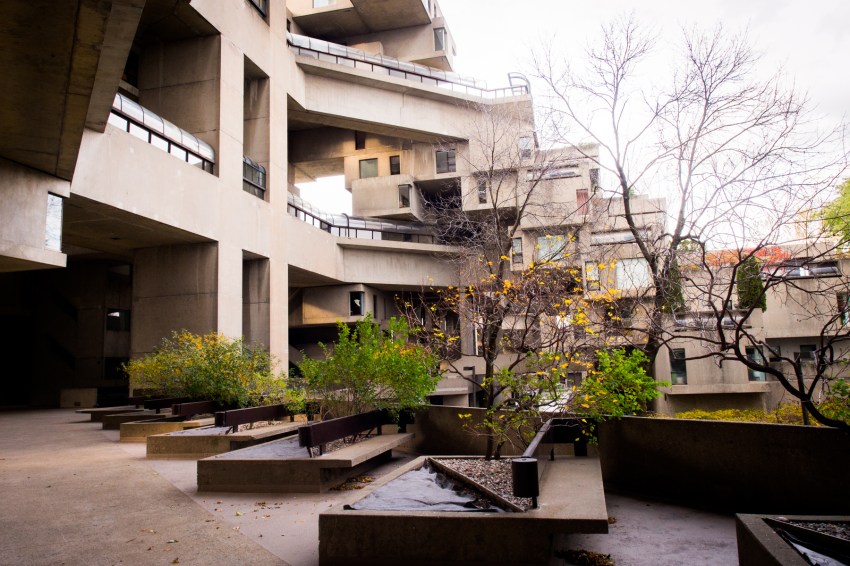 montréal, canada, architecture, point de vue