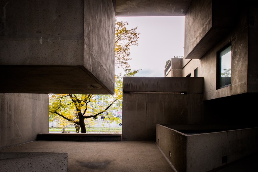 montréal, canada, architecture, point de vue