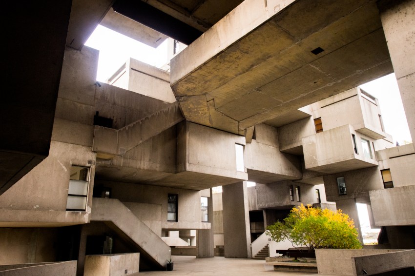 montréal, canada, architecture, point de vue