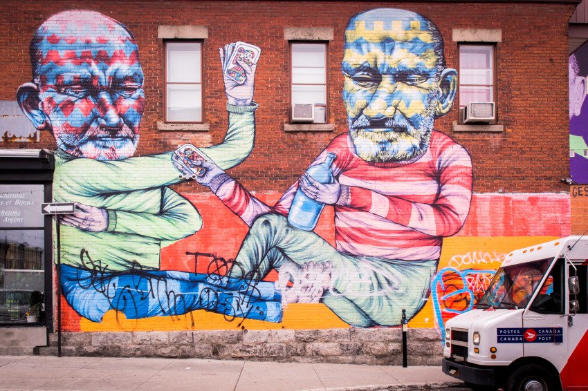 Direction le nord et le marché Jean Talon pour ensuite flâner du côté de la Petite Italie et de Mile End avant de rejoindre l'avenue du Mont-Royal...