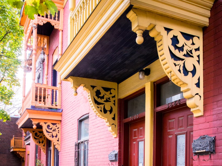 avenue du mont royal-architecture moderne montréal-séjour montréal québec