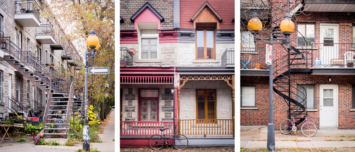 canada, plateau, mont royal, street