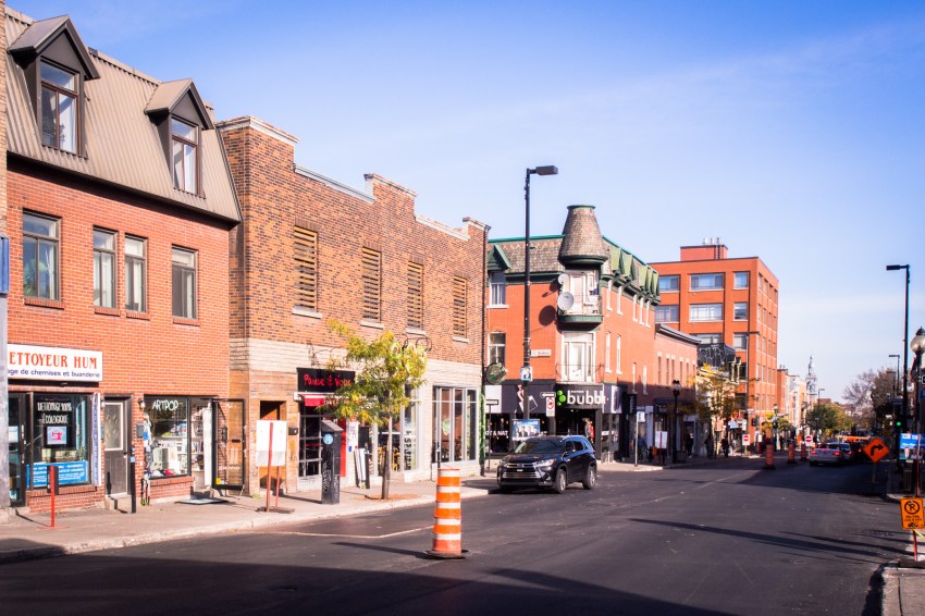 séjour montréal-avenue du mont royal-les rues de montréal Quebec