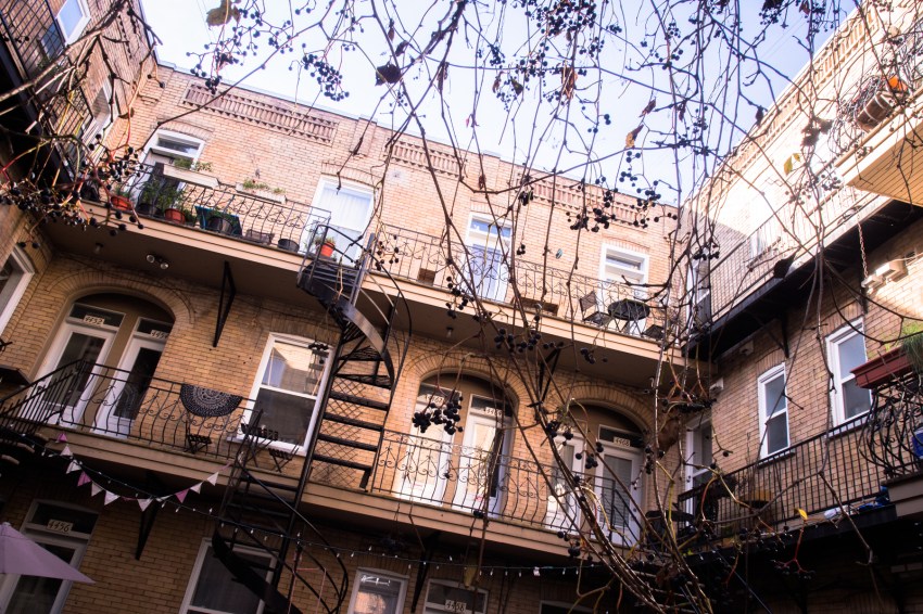 canada, plateau, mont royal, street