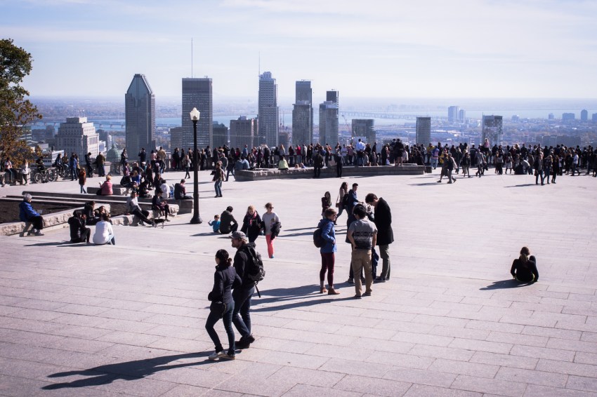 canada, plateau, mont royal, street