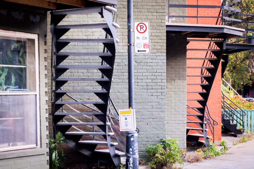 canada, plateau, mont royal, street