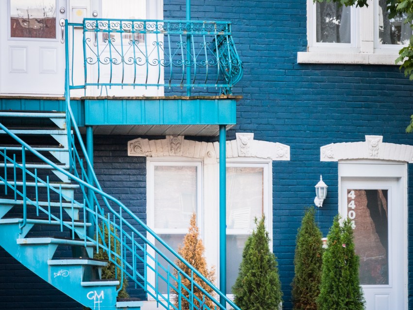 canada, plateau, mont royal, street