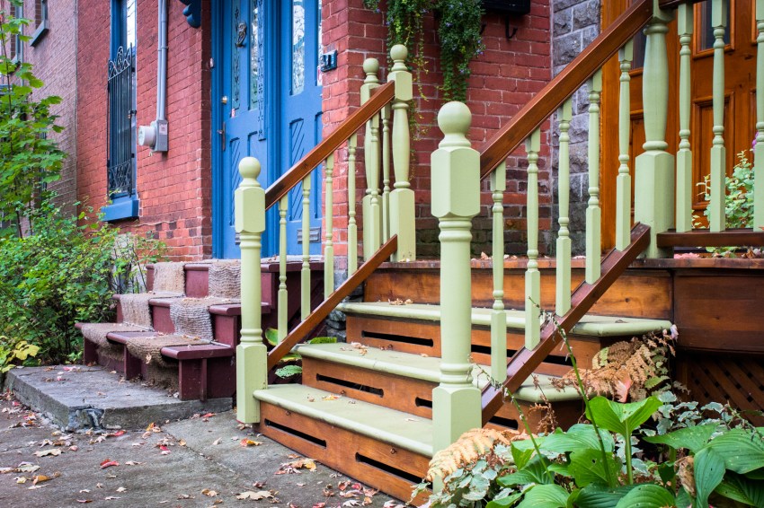 canada, plateau, mont royal, street