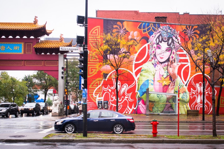 montréal, canada, architecture, point de vue