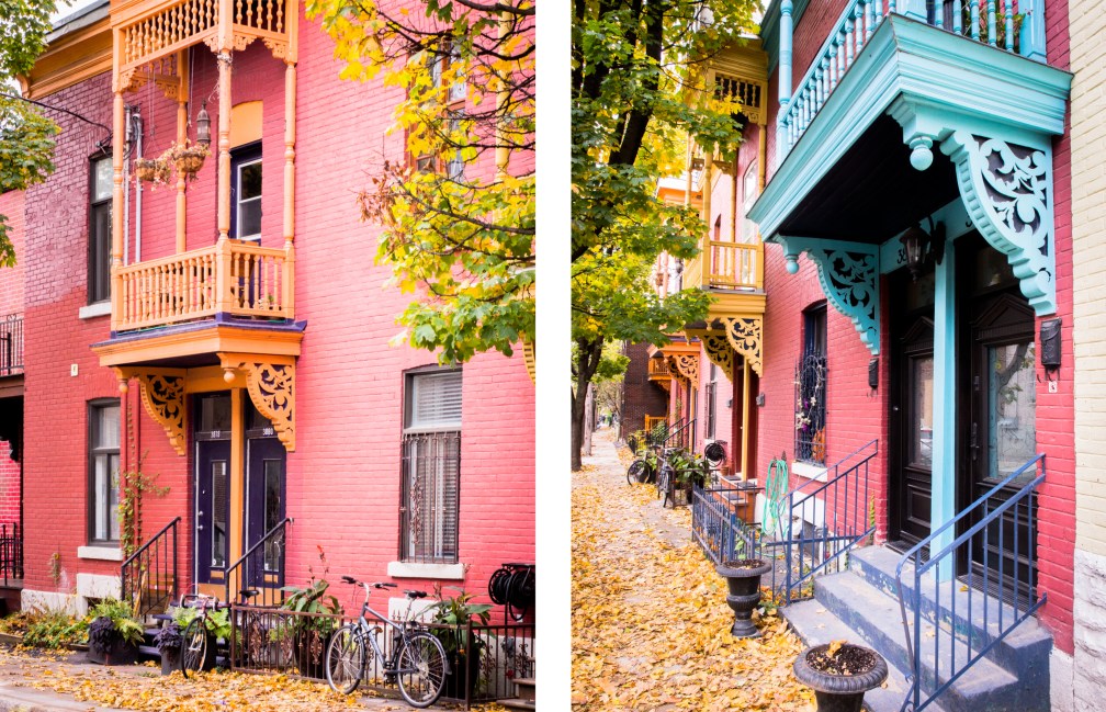 canada, plateau, mont royal, street