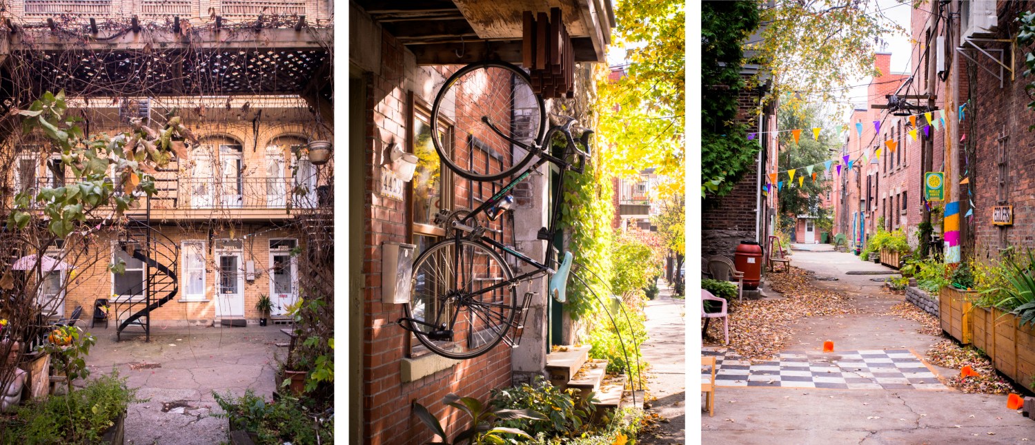 vélo urbain montréal - montréal photo- le plateau mont royal montréal qc canada