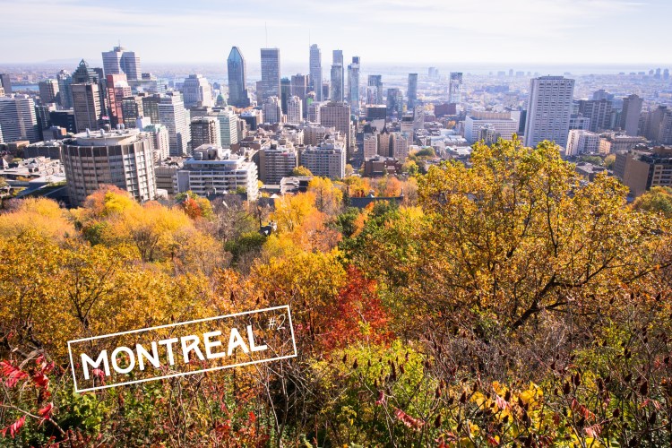 montréal, canada, architecture, point de vue