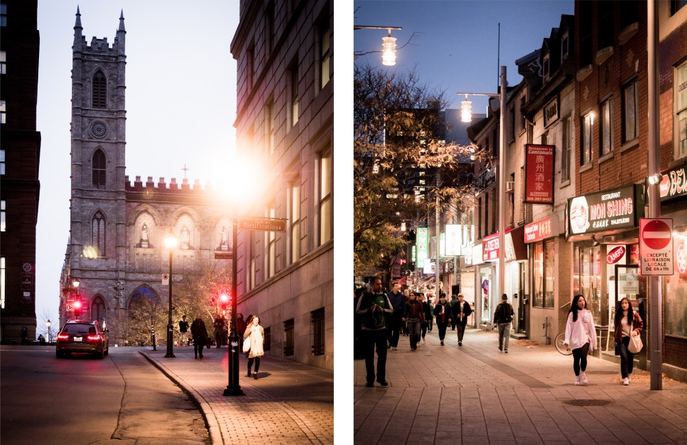 montréal, canada, architecture, point de vue