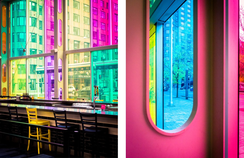 montréal, canada, architecture, point de vue