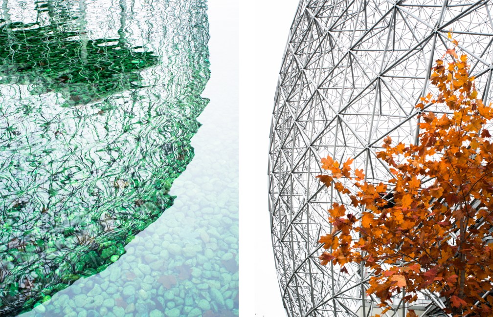 biosphère de montréal-l'automne à montréal-photo du canada-parc montréal qc