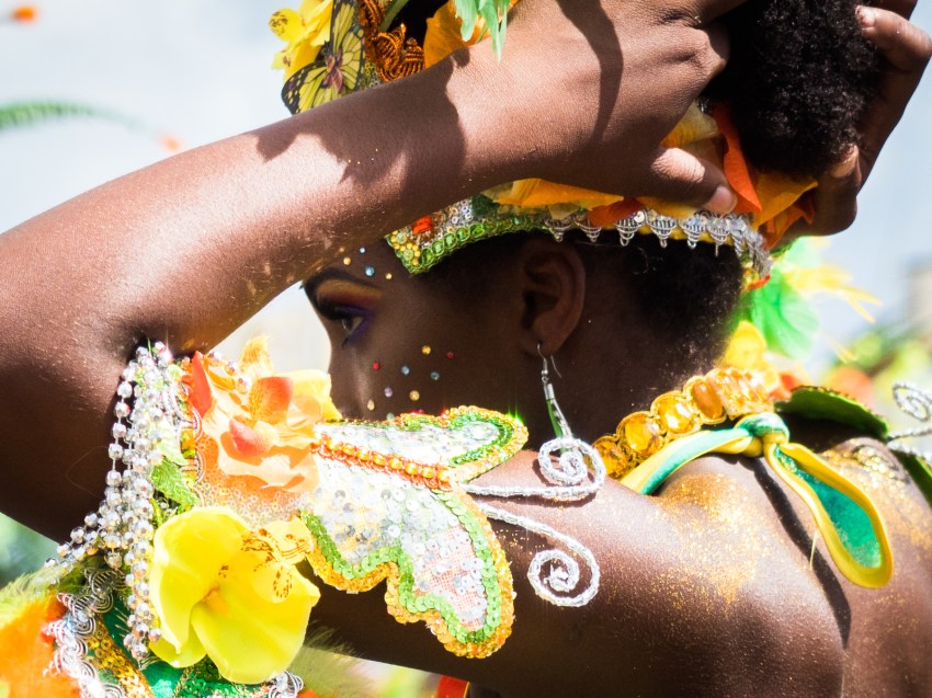 portrait, carnaval, guadeloupe