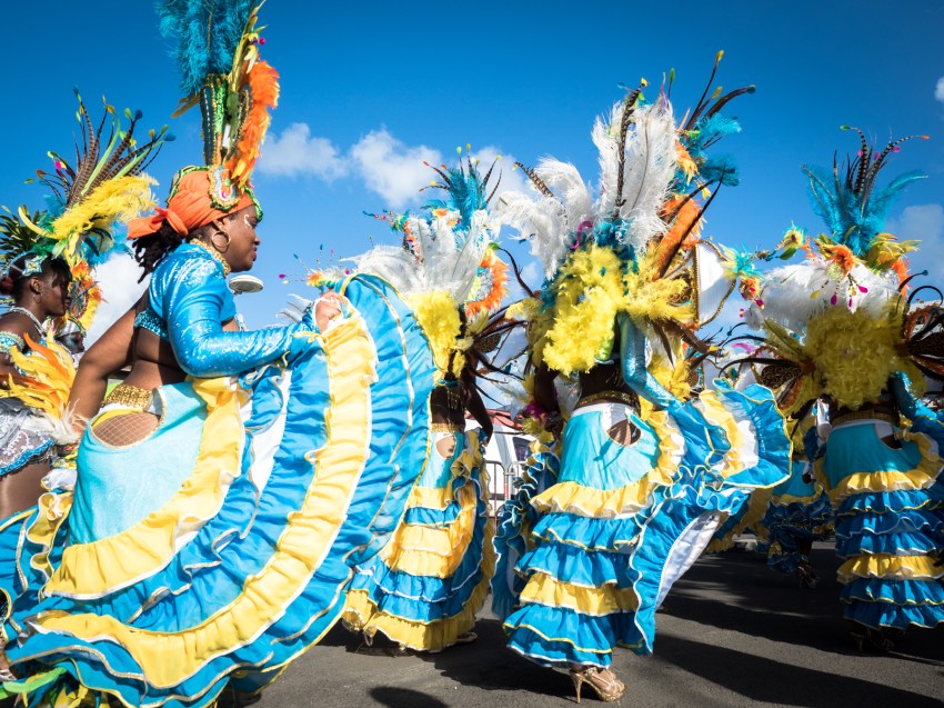 carnaval, guadeloupe, portraits