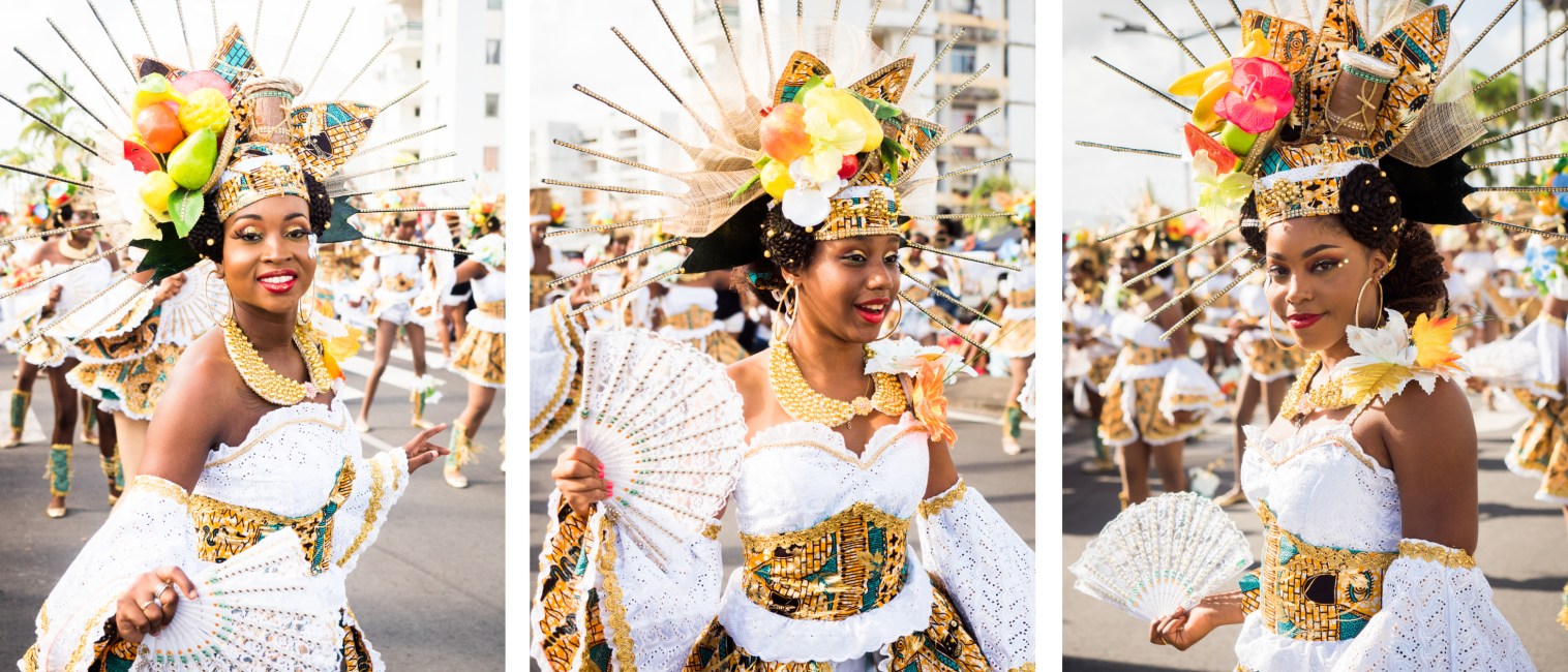 portrait, carnaval, guadeloupe