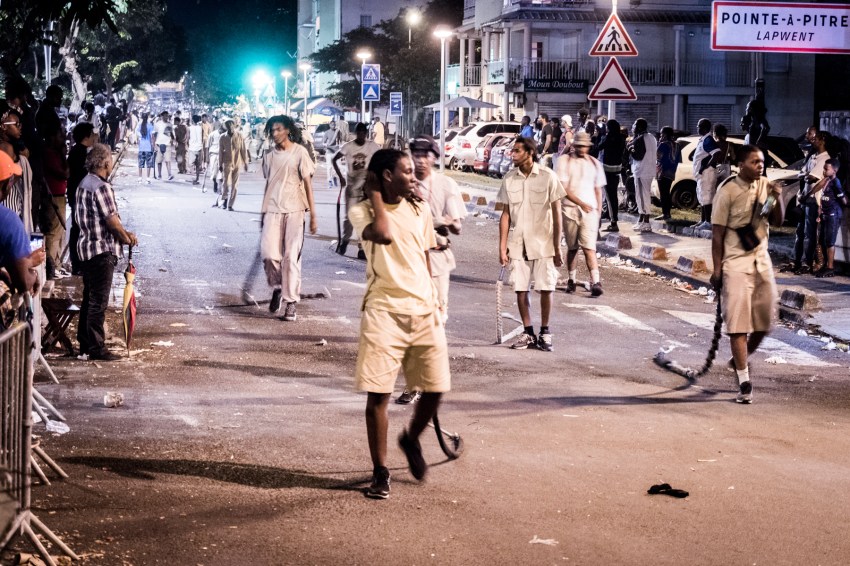 carnaval, guadeloupe, groupe à peau, gwoup a po, antilles