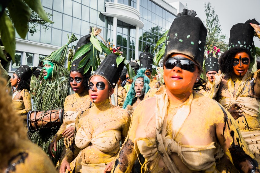 carnaval, guadeloupe, groupe à peau, gwoup a po, antilles