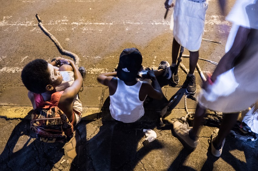carnaval, guadeloupe, groupe à peau, gwoup a po, antilles