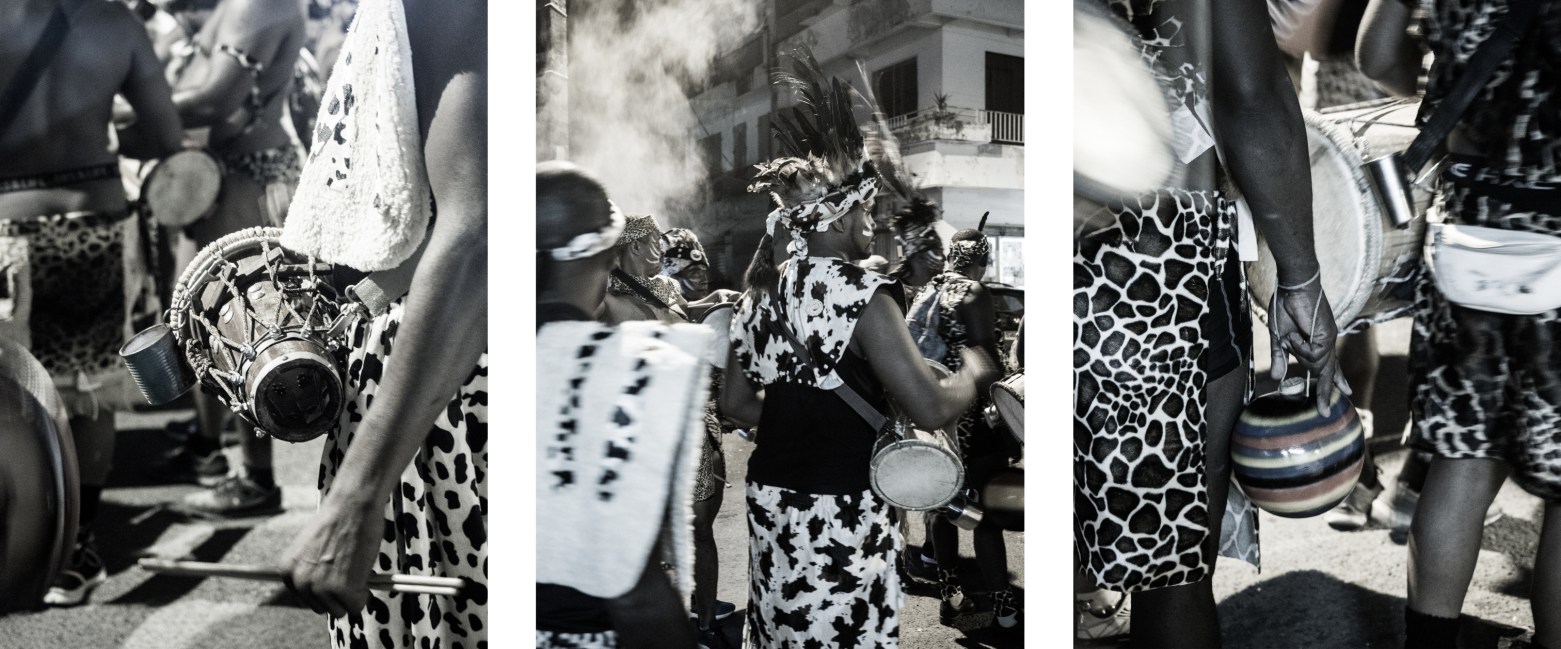 carnaval, guadeloupe, groupe à peau, gwoup a po, antilles