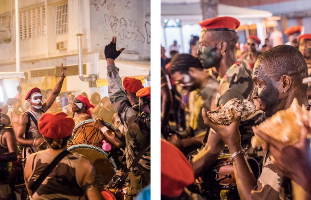carnaval, guadeloupe, groupe à peau, gwoup a po, antilles
