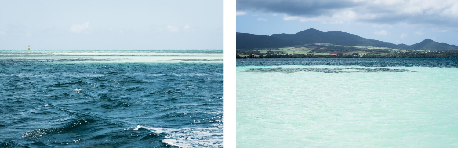 guadeloupe sainte rose-ile de caret en guadeloupe-blue lagon grand cul de sac marin