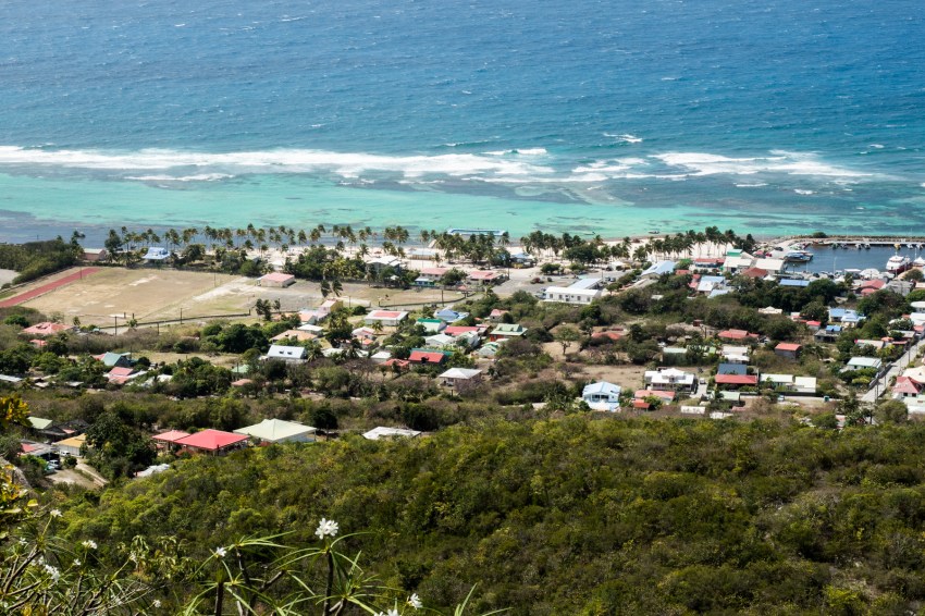 la désirade guadeloupe- plage caraibes-