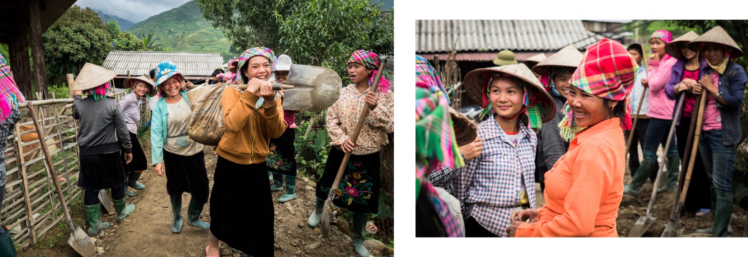 vietnam, ethnies minoritaire, portrait, rizières