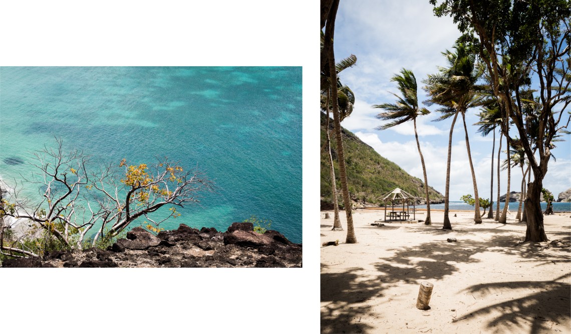 les saintes - guadeloupe - plus belle baie du monde - plages paradisiaques des saintes - caraïbes - pompiere