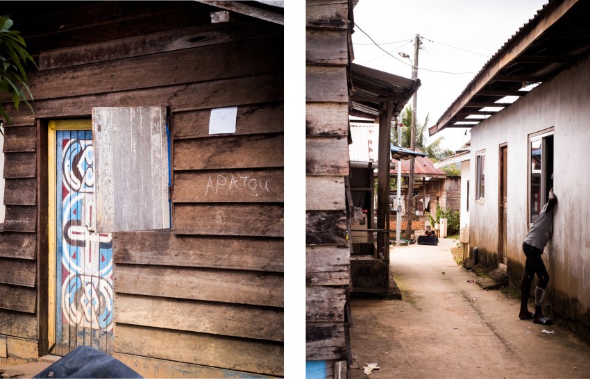 guyane Amazonie - rive du maroni - fleuve st laurent du maroni - apatou