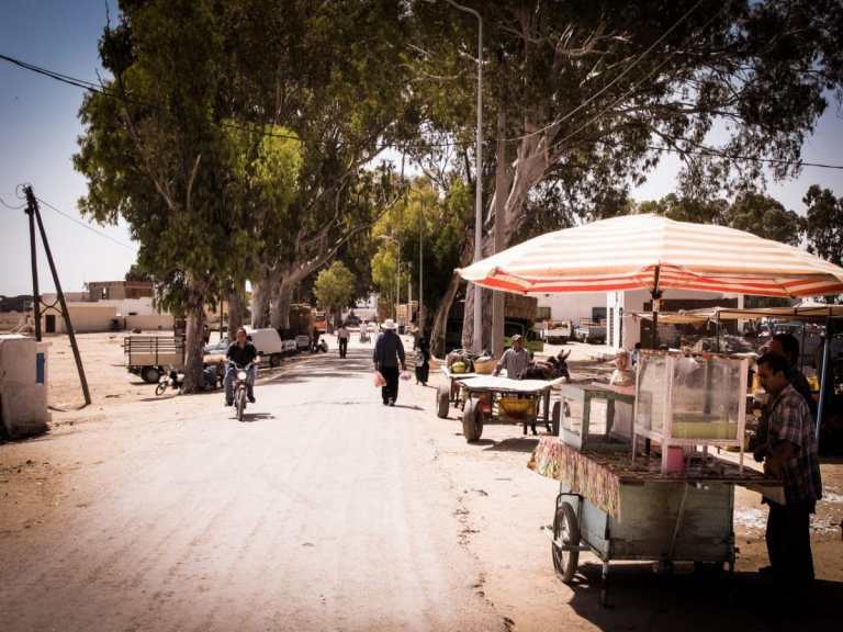 le marché tunisien - Tunisie - Un marché de village en Tunisie
