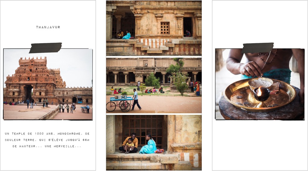 Carnet de voyage photo en inde dans le tamil nadu - thanjavur