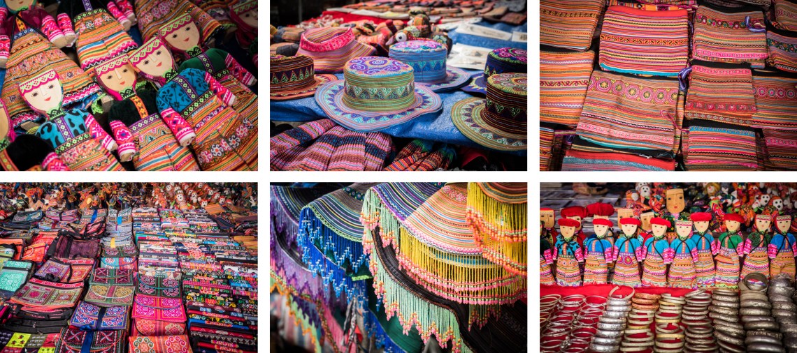 vietnam - ethnies minoritaire - bac ha market