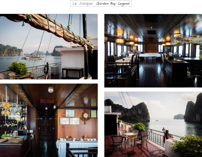 jonque golden bay - baie d'halong - vietnam