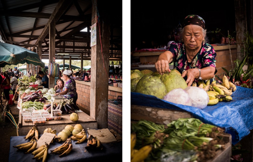 découvrir la Guyane - village Hmong en Guyane - dimanche à cacao - marché Hmong