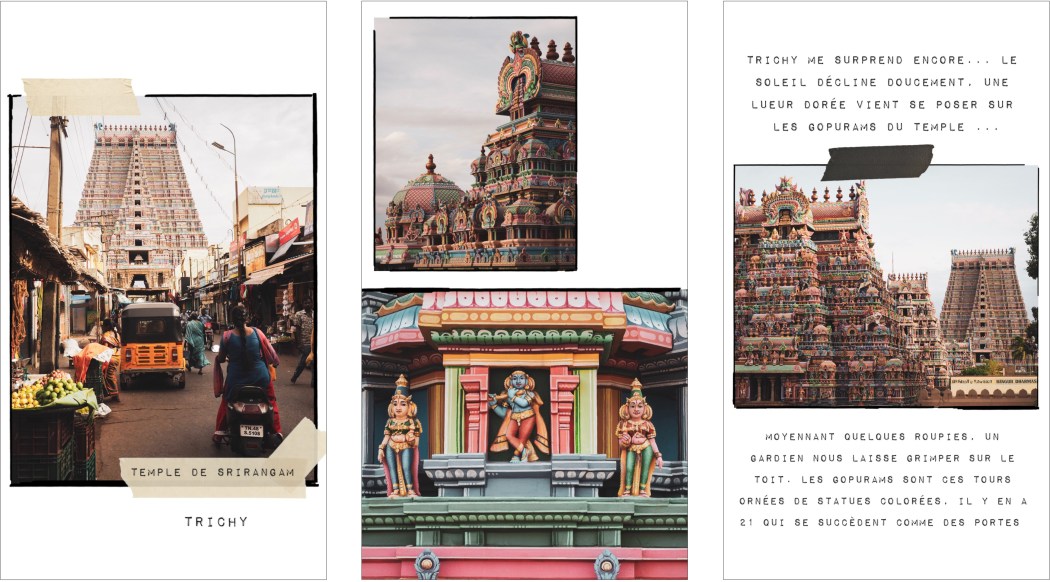 Carnet de voyage photo en inde dans le tamil nadu - trichy