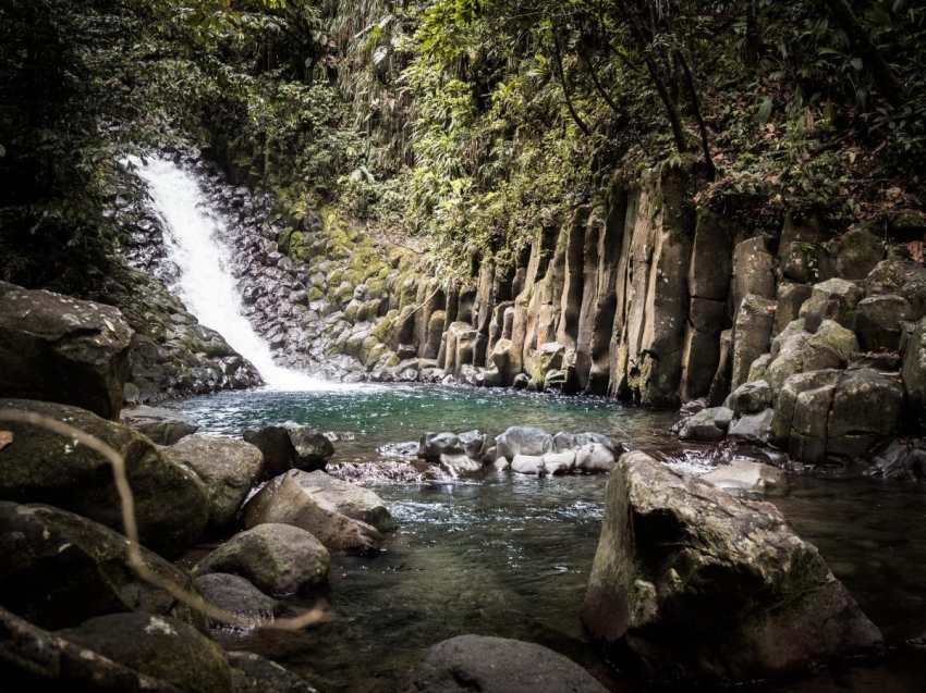 photo guadeloupe - cascade paradis guadeloupe

