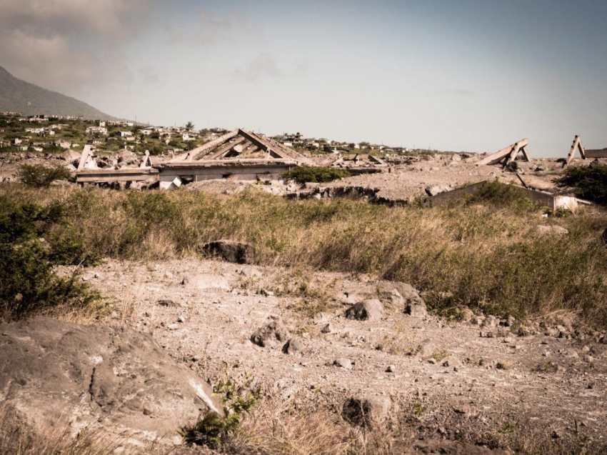 montserrat, volcan, antilles, plymouth