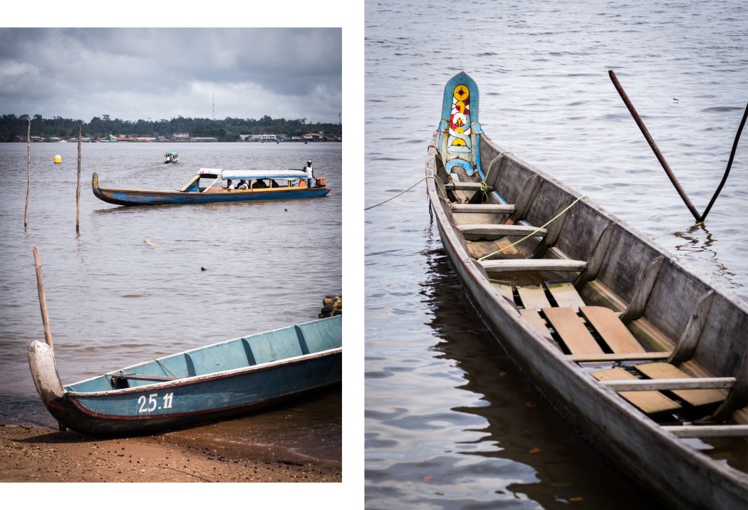 guyane Amazonie - rive du maroni, fleuve st laurent