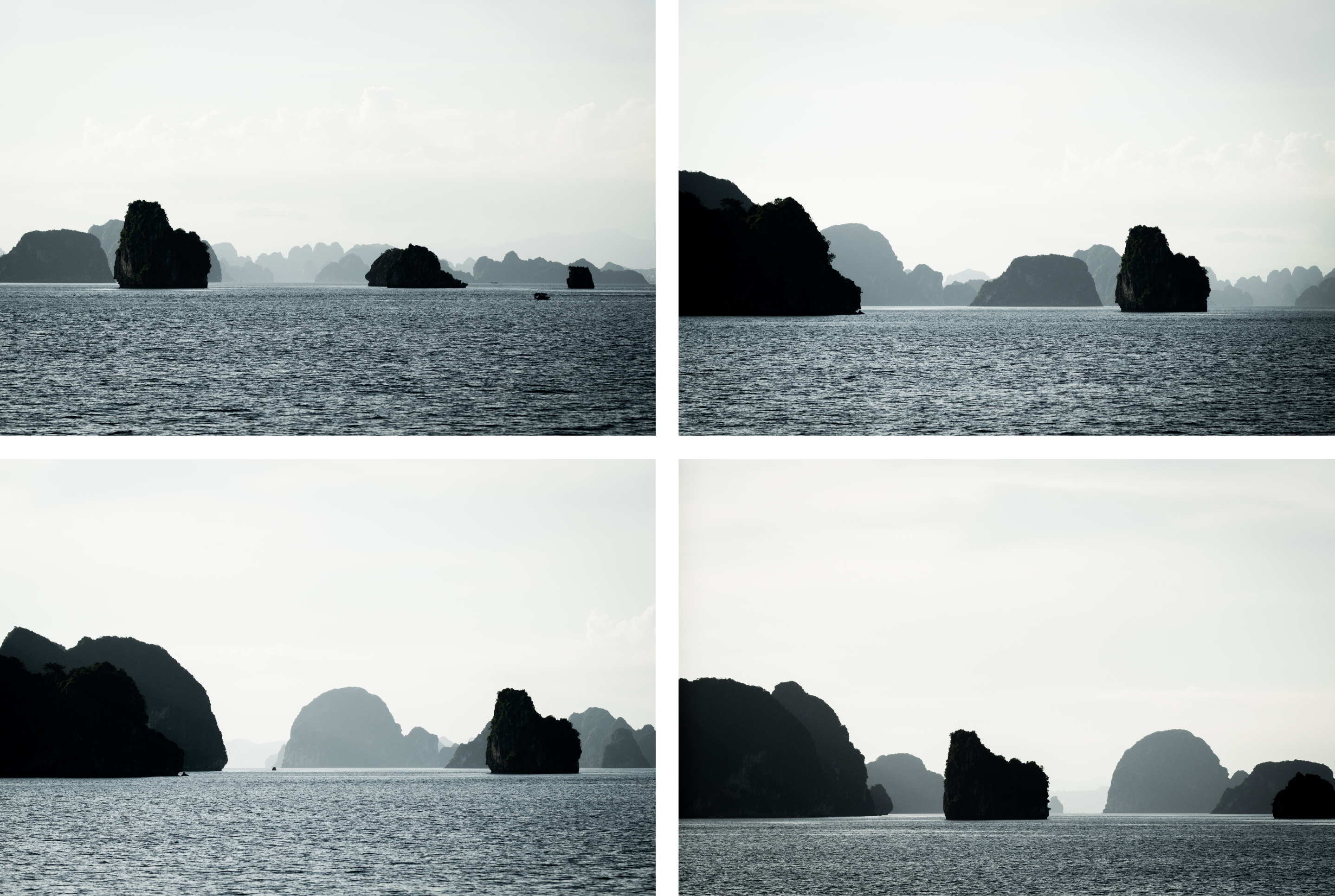 vietnam- baie d'halong - reliefs karstiques