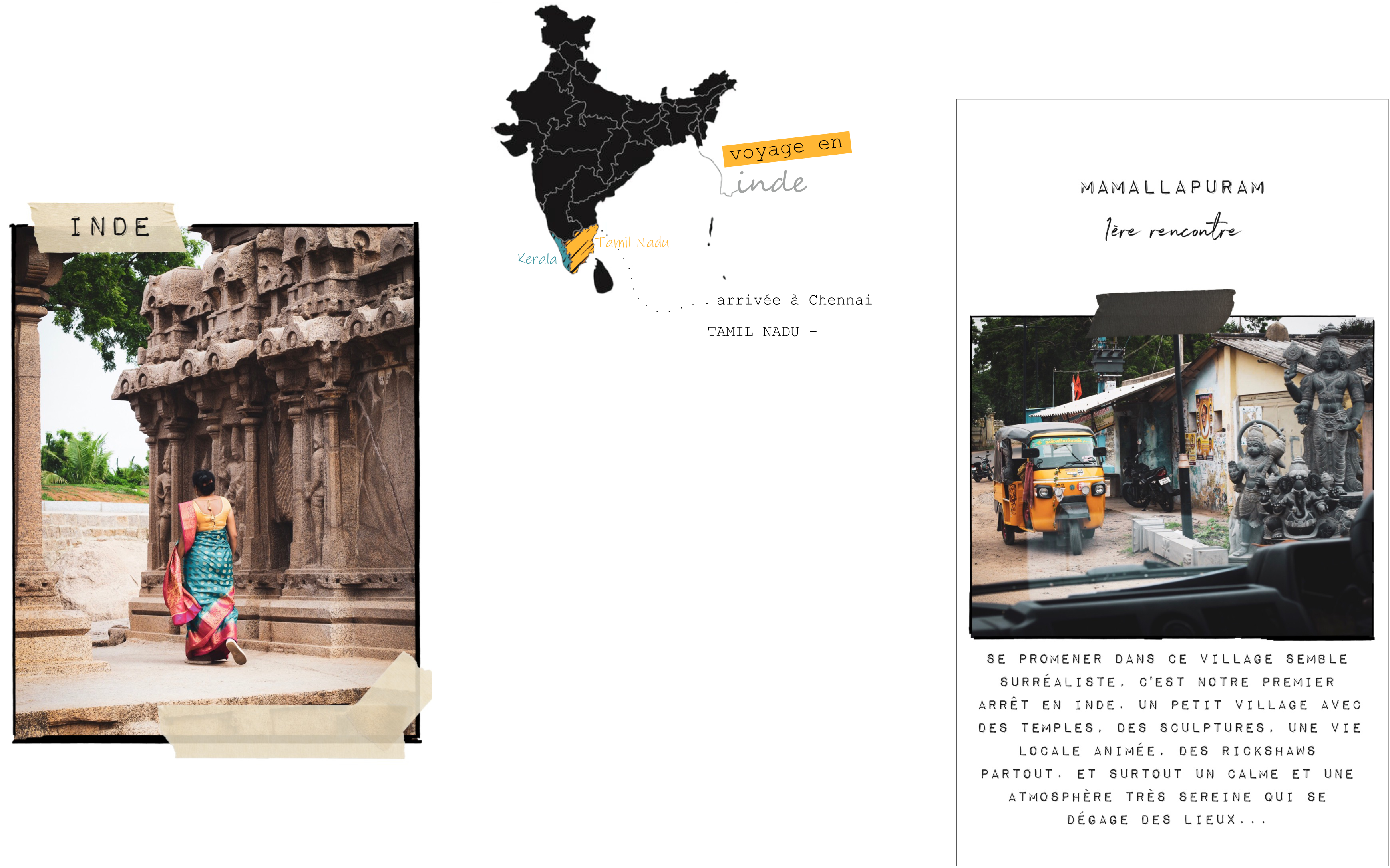 voyage au tamil nadu inde du sud - mamallapuram - carnet voyage kerala - Tamil Nadu