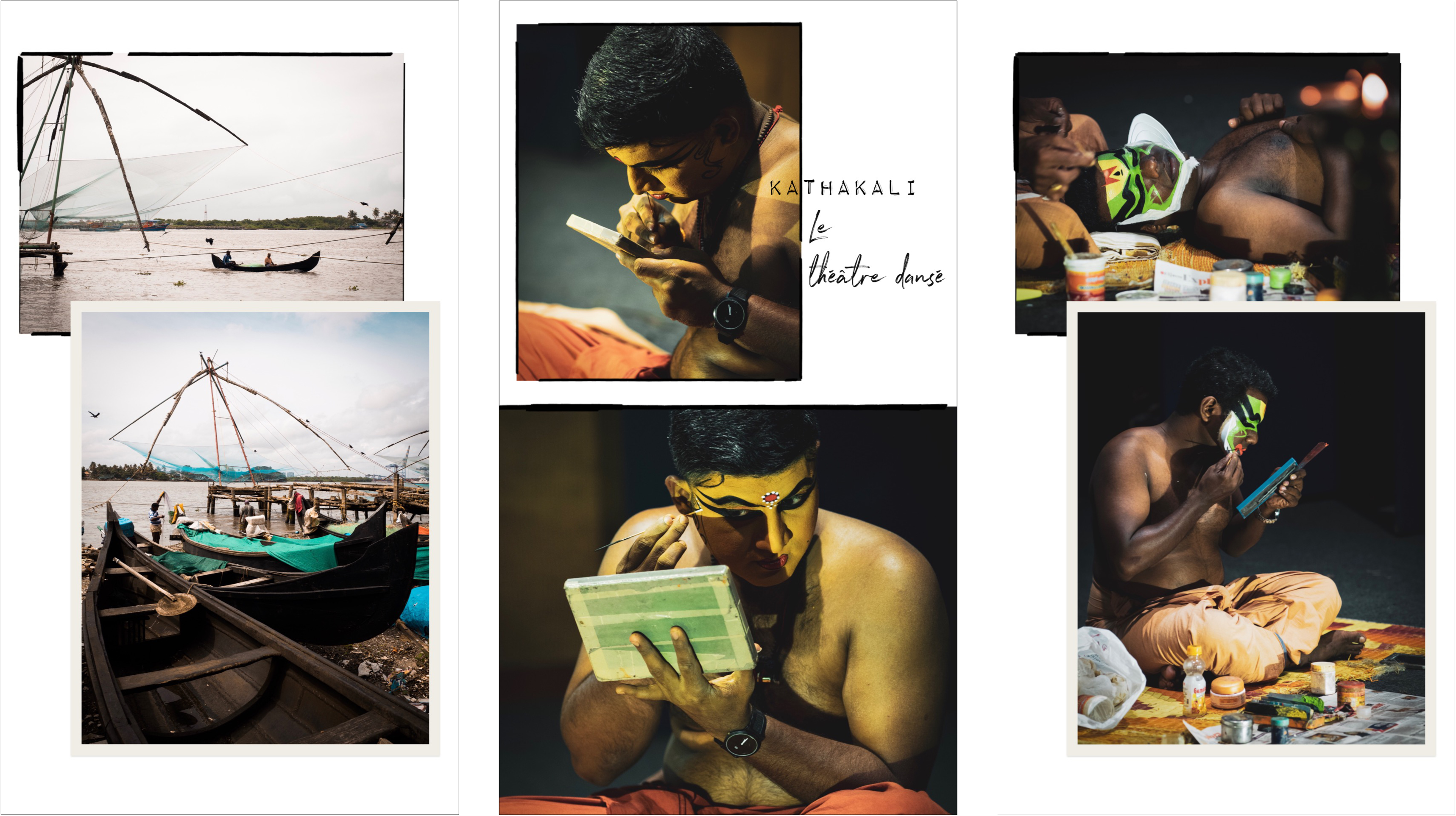 voyager au kerala - Kochi - fort Cochin - théâtre dansé kathakali - arts du spectacle au kerala